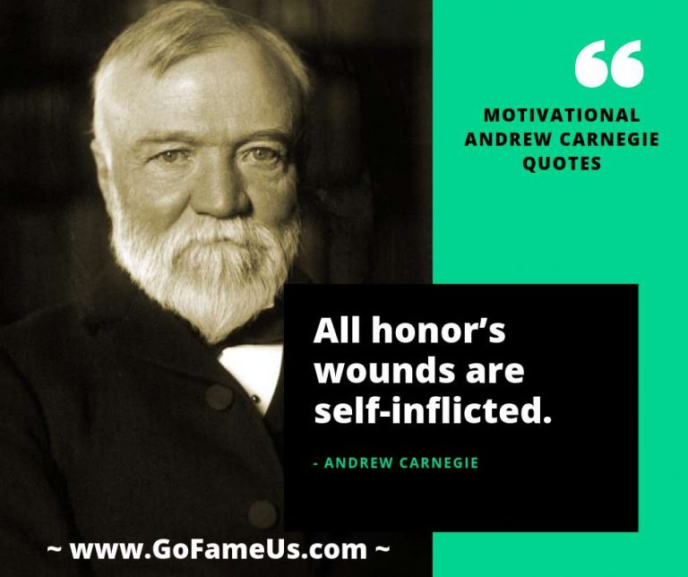 23 Motivational Andrew Carnegie Quotes - GoFameUs